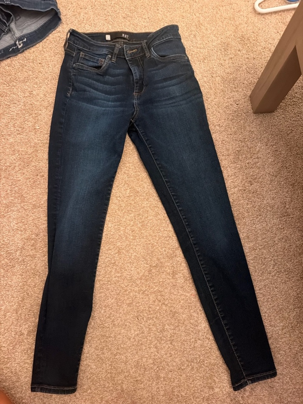 Kut from the Kloth Dark Blue Skinny Jeans